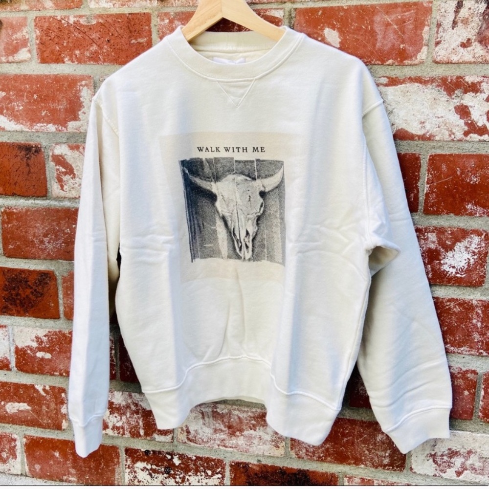 Anine Bing RAMONA SWEATSHIRT WALK WITH ME